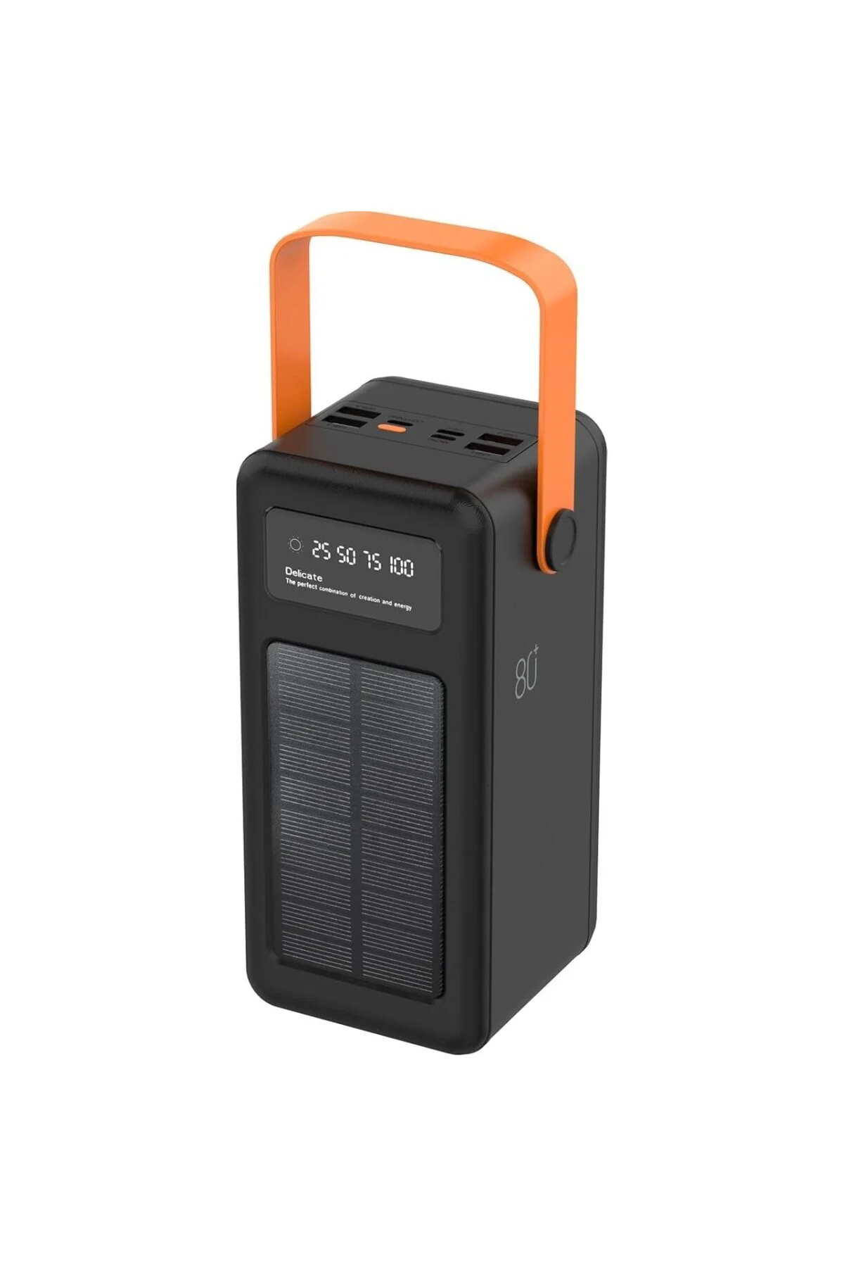 CESITHANE Outdoor Solar Powerbank 80.000mAh | Güneş Enerjili | 5 