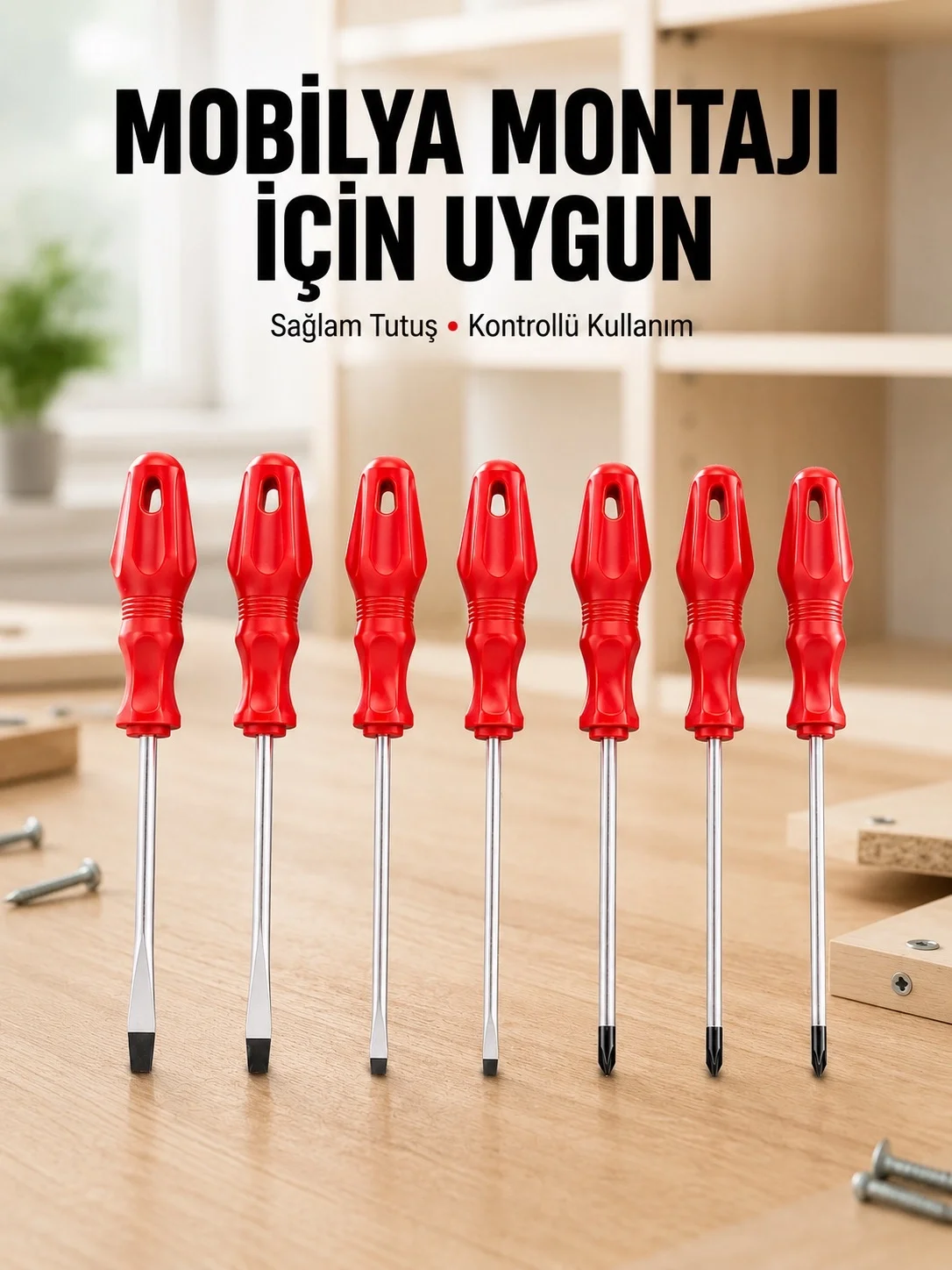 Çeşitli Vidalama İşleri İçin 7li Tornavida Takımı Fiyatı, Yorumları ve Özellikleri