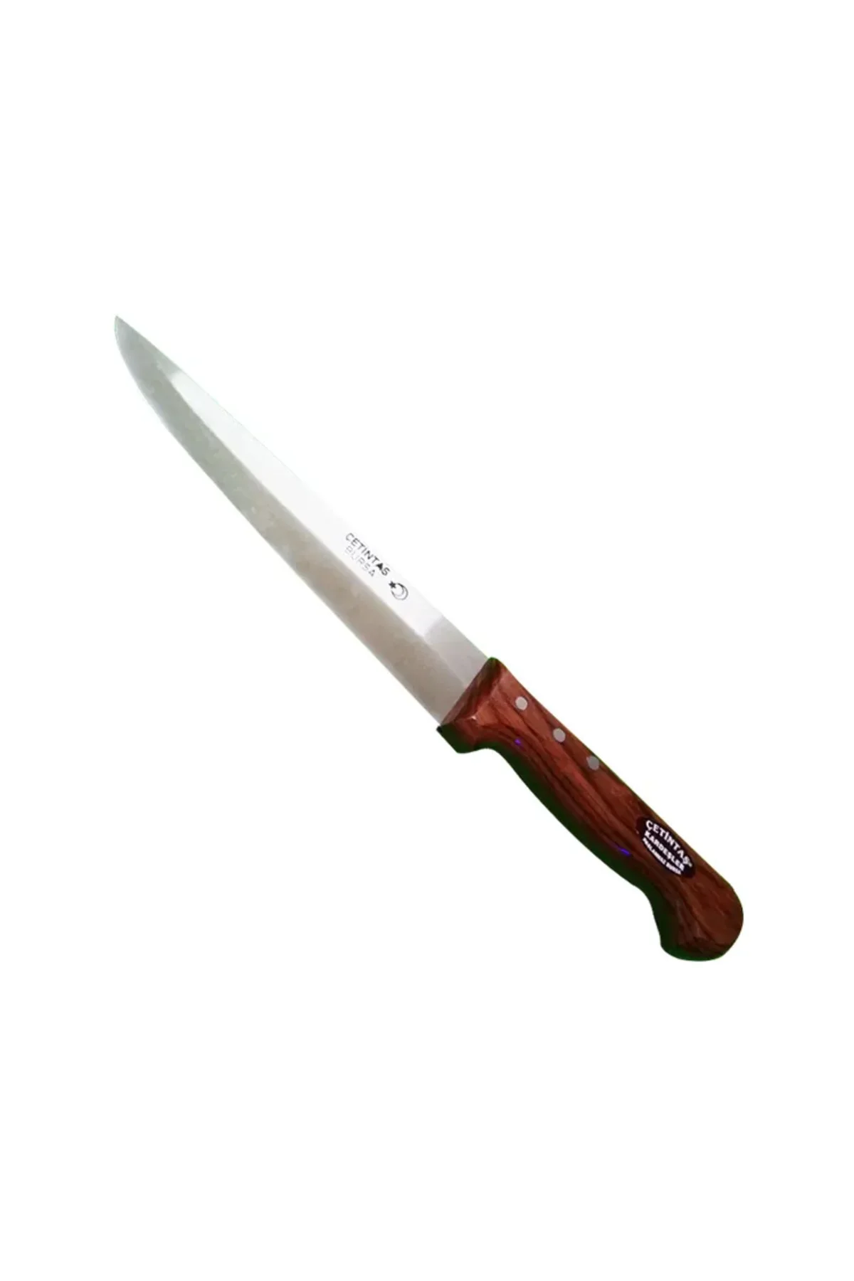 Çetintaş Bursa Kurban ve Kasap Bıçağı No:3, 18 cm, Ahşap Gül Sap Çetintaş Bursa Kurban ve Kasap Bıçağı No:3, 18 cm, Ahşap Gül Sap
