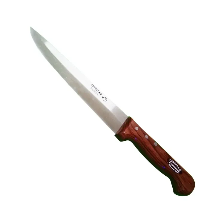 Çetintaş Bursa Kurban Ve Kasap Bıçağı No:3, 18 Cm, Ahşap Gül Sap Çetintaş Bursa Kurban Ve Kasap Bıçağı No:3, 18 Cm, Ahşap Gül Sap