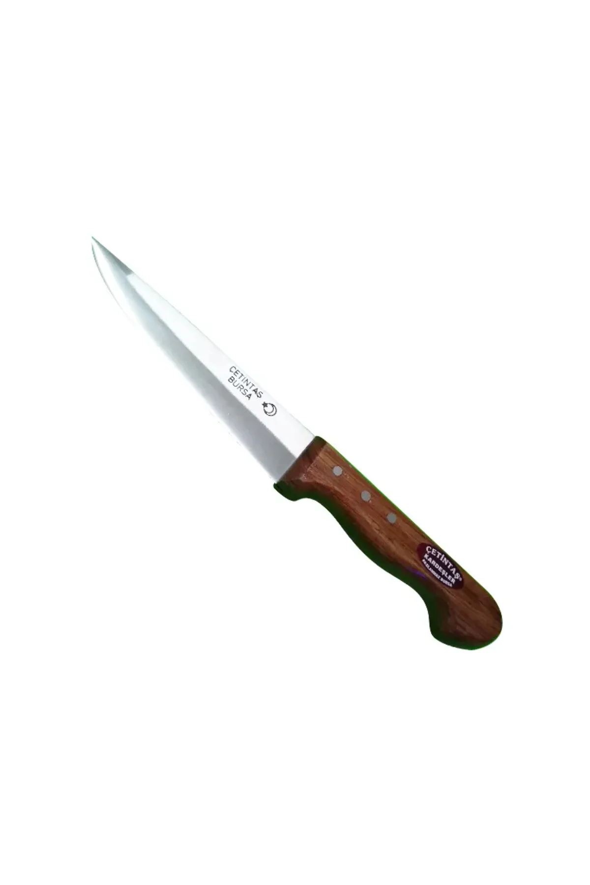 Çetintaş Bursa Kurban ve Kasap Bıçağı No:2, 16 cm, Ahşap Gül Sap Çetintaş Bursa Kurban ve Kasap Bıçağı No:2, 16 cm, Ahşap Gül Sap