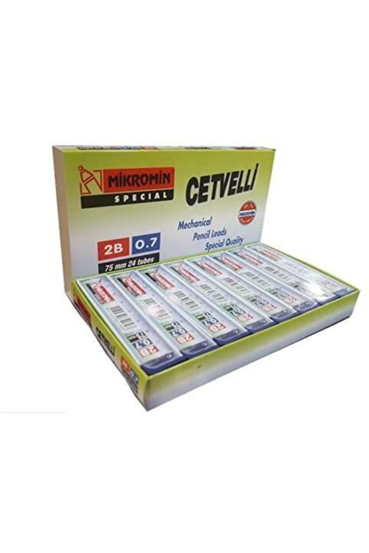 Cetvelli 0.7 Uç 24'lü