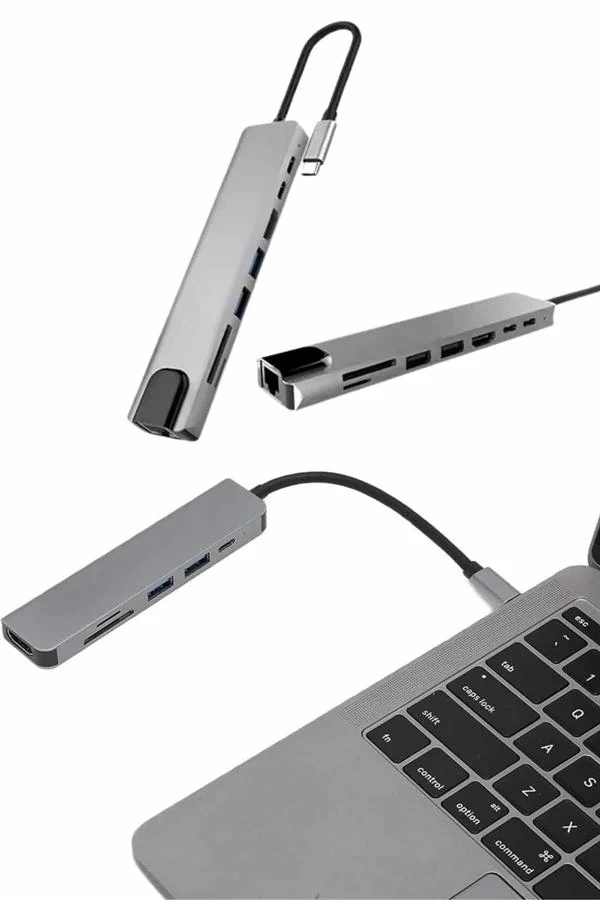 Çevirici Dönüştürücü Adaptör Macbook 3 In 1 Type-C To Hdmı USB 3.0 Fiyatı, Yorumları ve Özellikleri