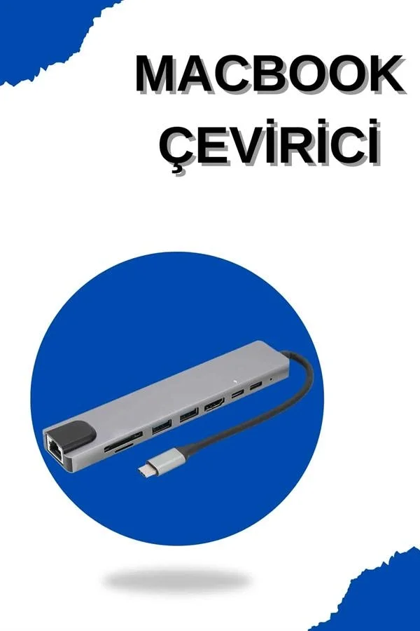 Çevirici Dönüştürücü Adaptör Macbook 3 In 1 Type-C To Hdmı USB 3.0 Fiyatı, Yorumları ve Özellikleri