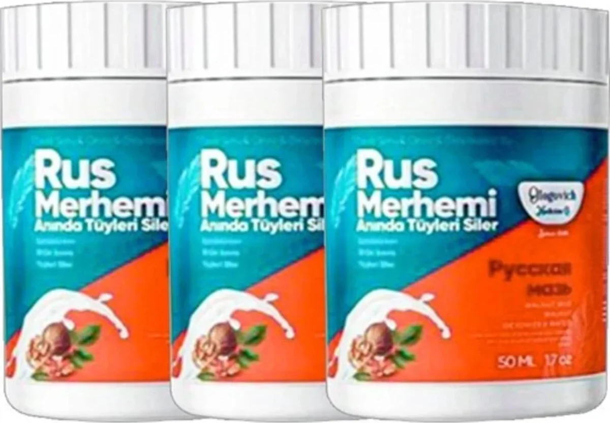 Ceviz & Ceviz Sütü Merhemi - 3'lü Turkuaz Tüy Bakım Kremi 50 ml