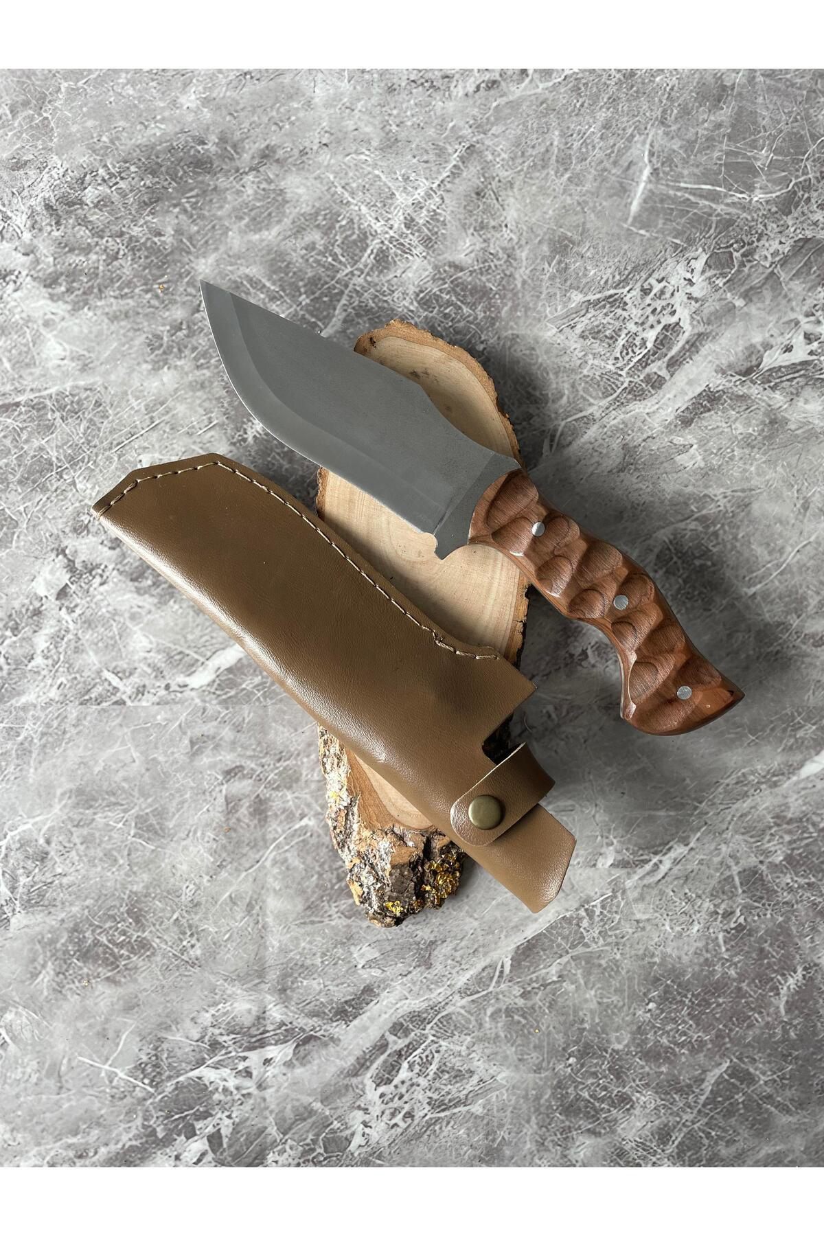 Ceviz Dramer Kabze Kamp Bıçağı – Kılıflı | Outdoor, Hediyelik & K