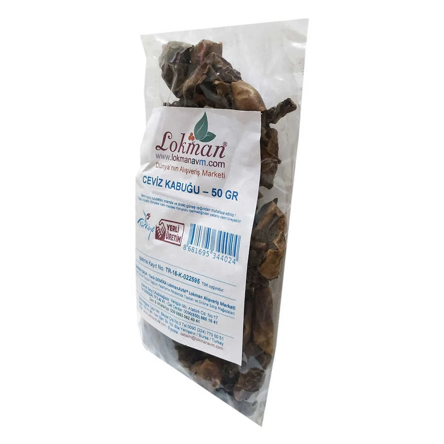 Ceviz Kabuğu Doğal 50 Gr Paket Ceviz Kabuğu Doğal 50 Gr Paket