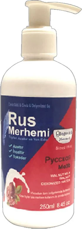 Ceviz Sütlü & Cevizli Russ Merhemi Tüy Bakım Kremi 250 ml — Saç Dökülmesine Karşı Etkili