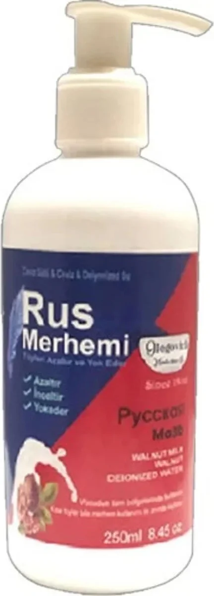 Ceviz Sütlü & Cevizli Russ Merhemi 250 ml – Tüy Dökülmesine Karşı Etkili Bakım Kremi