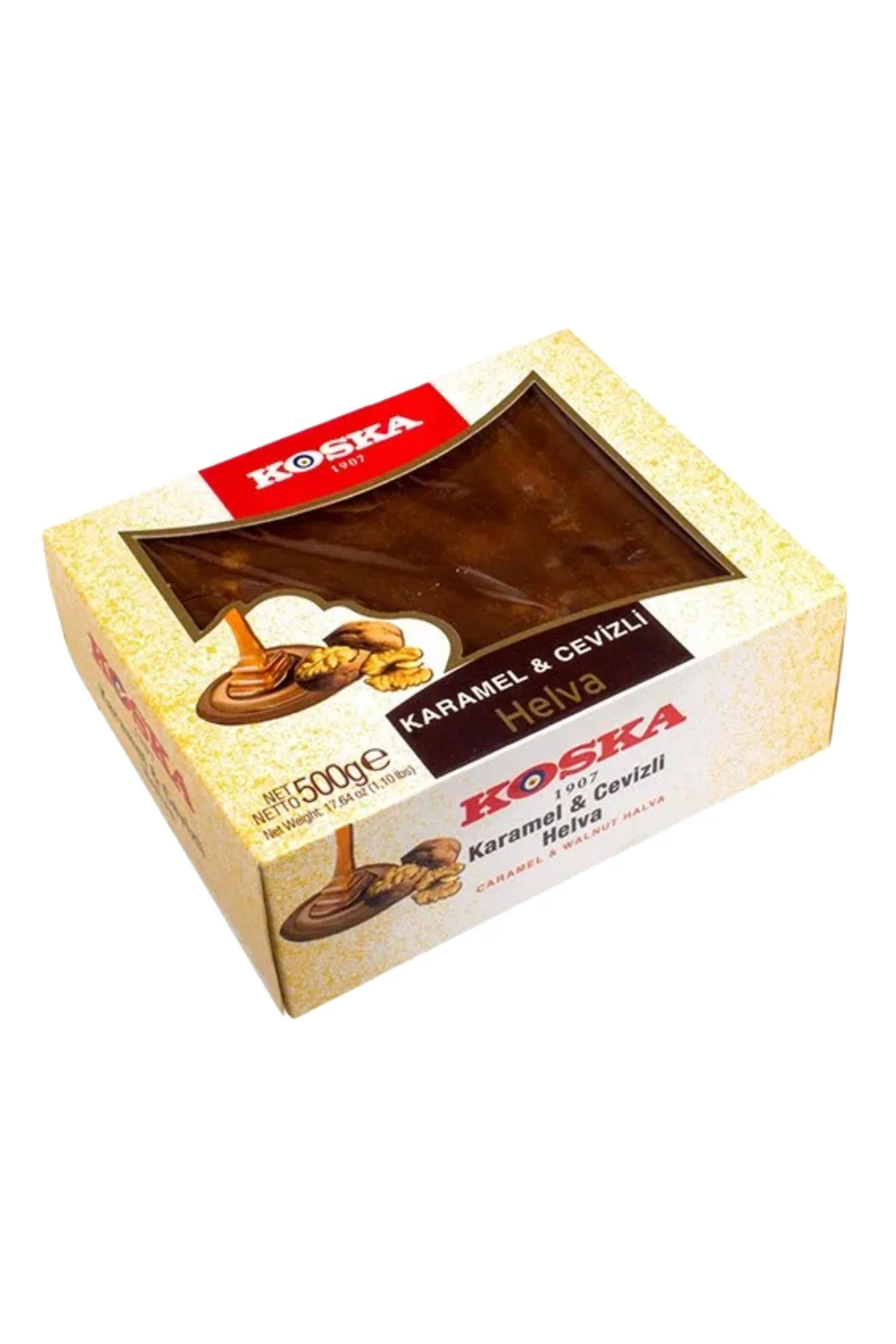 Cevizli Karamelli Helva 500 gr