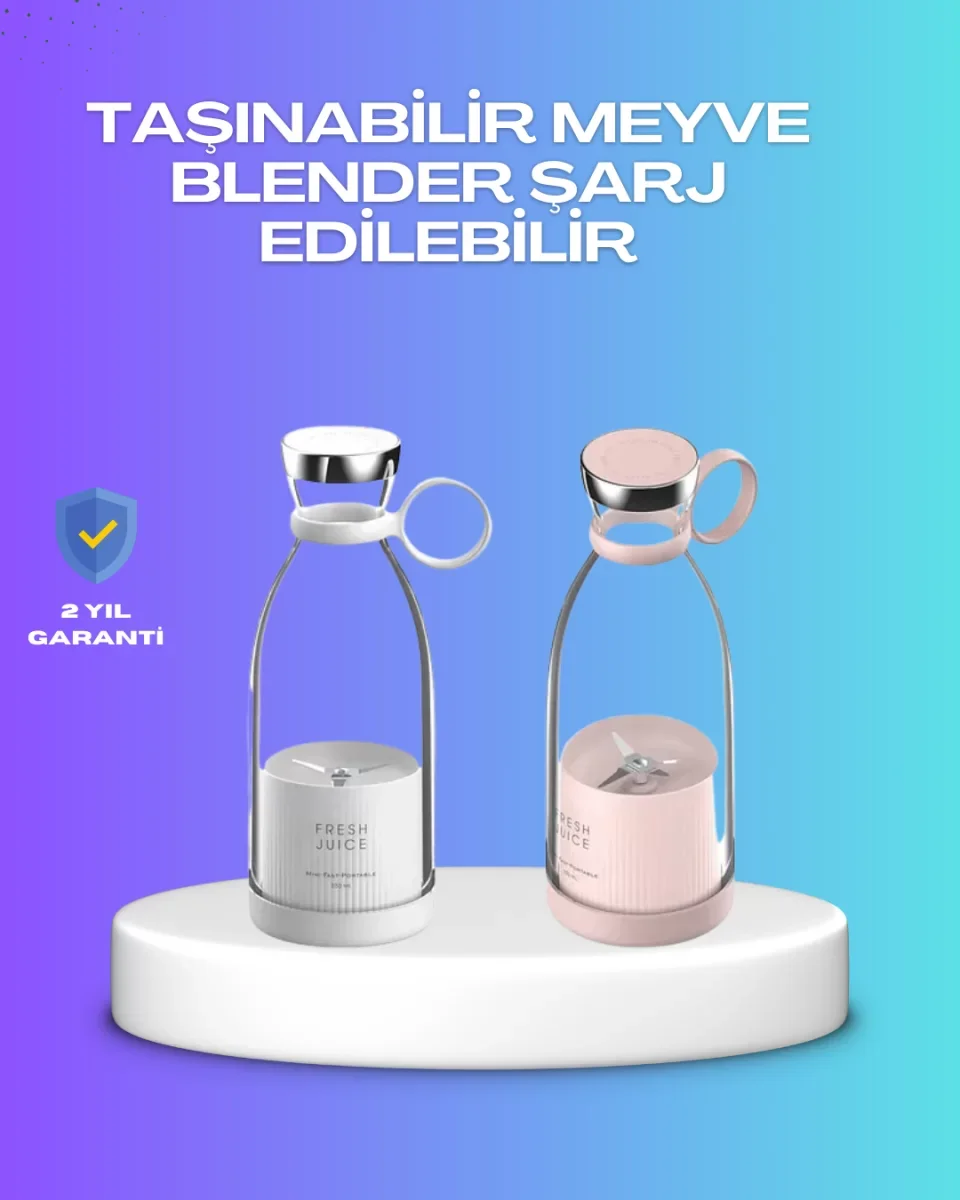 Çevre Dostu Cam Gövdeli Kablosuz Smoothie Blender - Lisinya Fiyatı, Yorumları ve Özellikleri