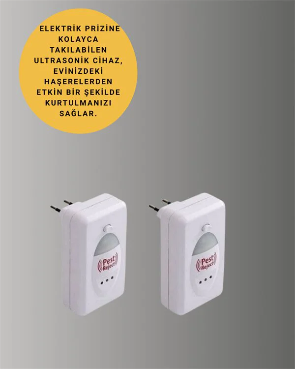 Çevre Dostu Haşere Kovucu Cihaz - Zararsız ve Kalıcı Çözüm