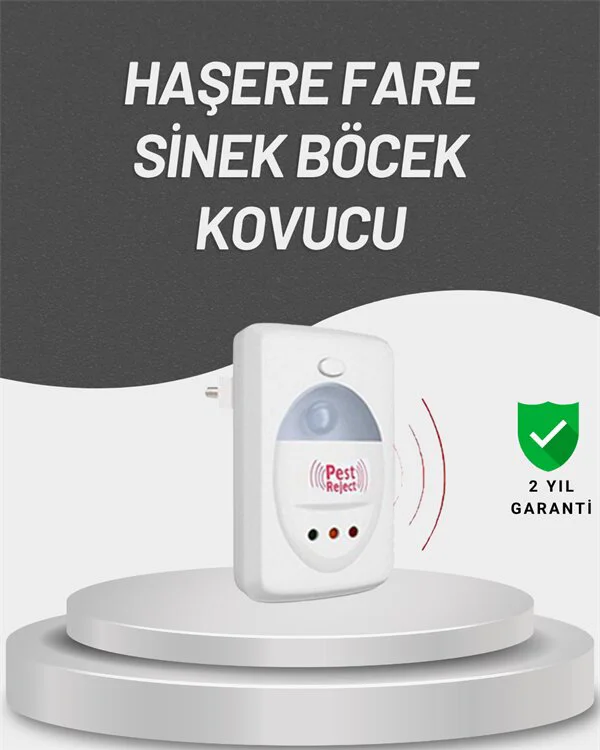 Çevre Dostu Haşere Kovucu Cihaz - Zararsız ve Kalıcı Çözüm