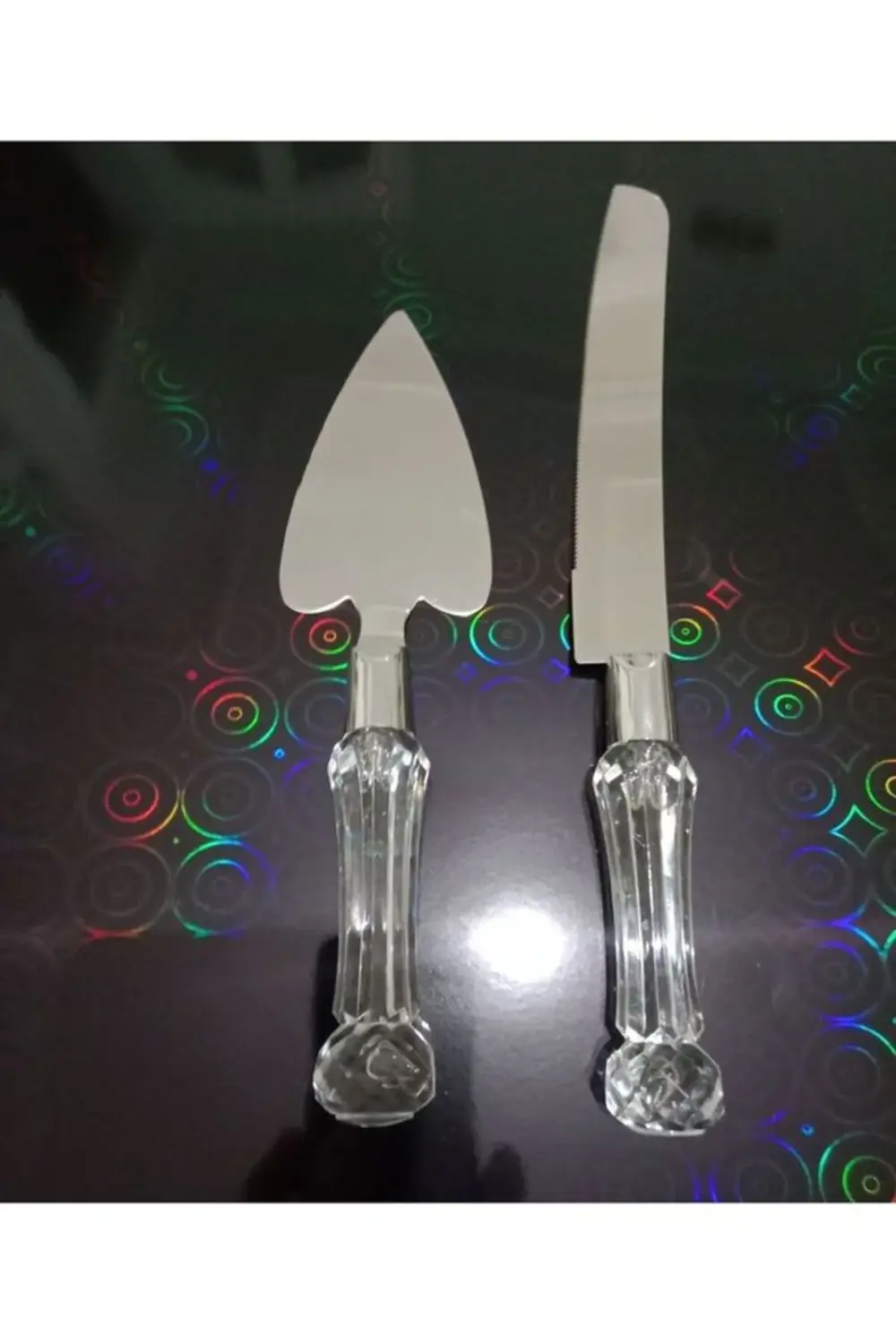 Çeyizlik 2'li Kına Düğün Nişan Doğum Günü Kutlama Kristal Saplı P