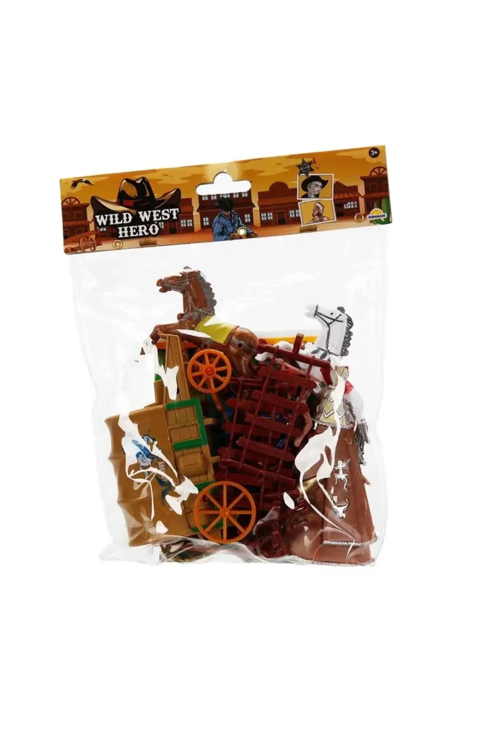 CEYLAN ADAM 4961 SUN-RST-WES-KOVBOY OYUN SET POŞETLİ KRTL 3A