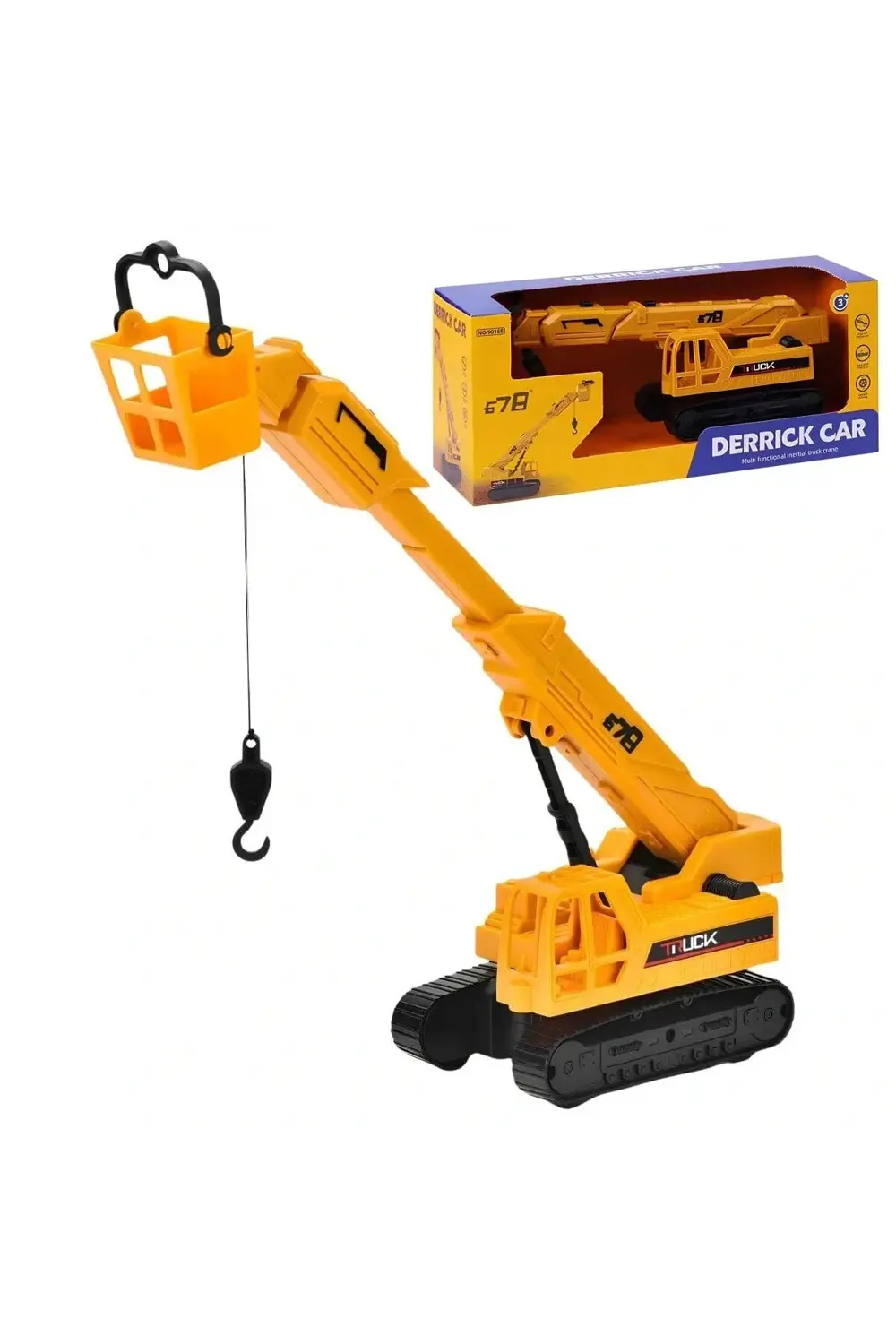 CEYLAN ADAM 678 Kutulu Sürtmeli Model Sepetli Vinç