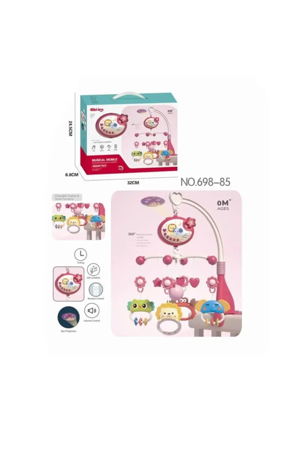 CEYLAN ADAM BIB6988485-Vardem Dönence Işıklı Ve Müzikli