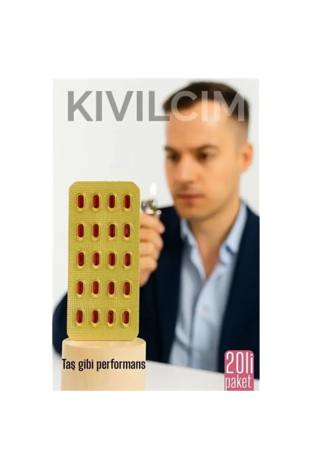 CEYLAN ADAM Çakmak Taşı 20’li Paket – Blister Set, Uzun Ömürlü ve