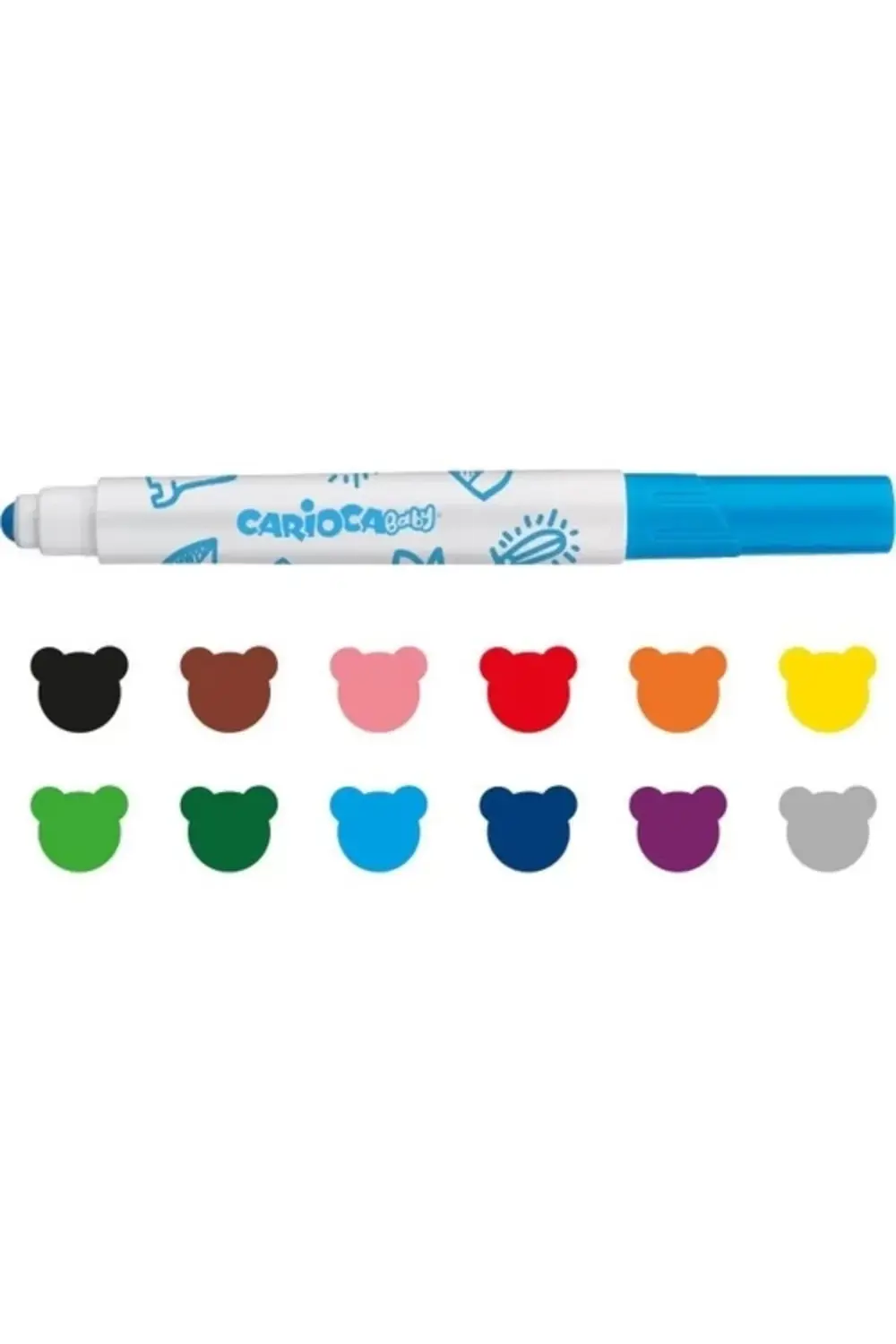 CEYLAN ADAM Carioca Jumbo Bebek Süper Yıkanabilir Keçeli Boya Kal