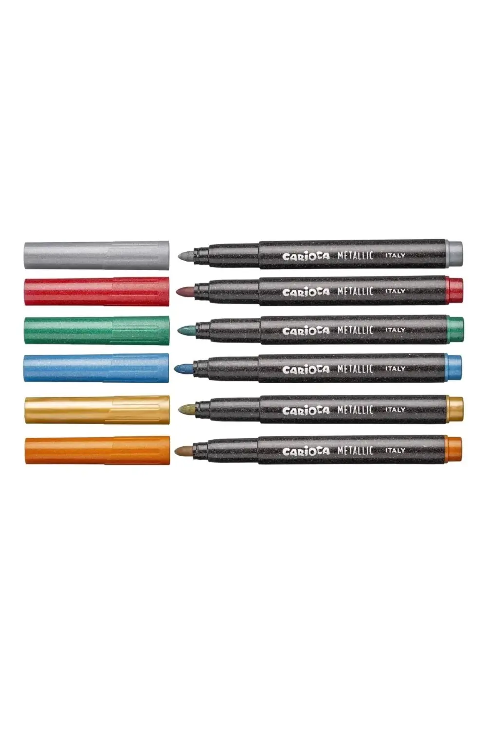CEYLAN ADAM Carioca Metalik Jumbo Keçeli Kalem 6'Lı
