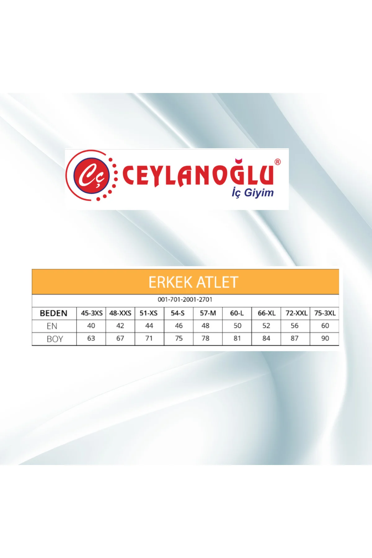 Erkek Atlet 6'lı Eko Paket %100 Pamuk