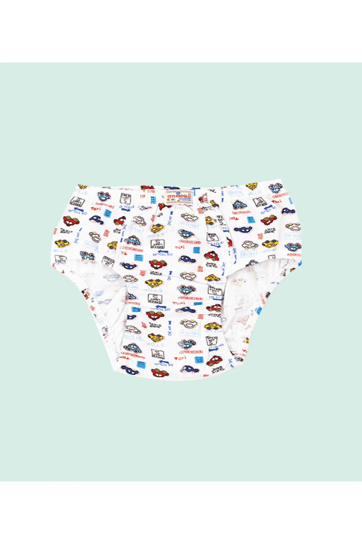 CEYLANOĞLU ERKEK ÇOCUK SLİP KÜLOT 0300 KARIŞIK RENK (12 ADET)