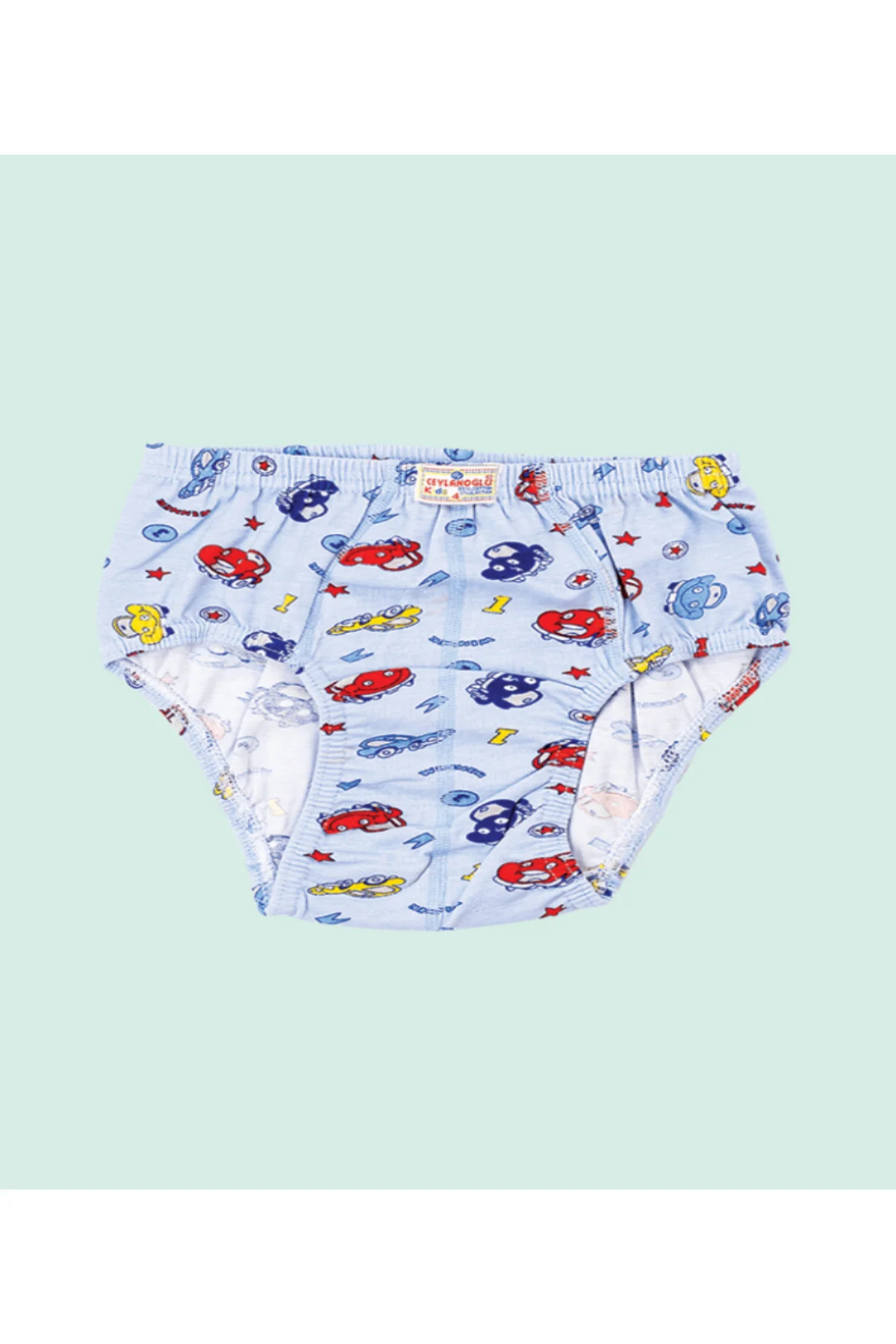 CEYLANOĞLU ERKEK ÇOCUK SLİP KÜLOT 0300 KARIŞIK RENK (12 ADET)