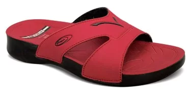 Ceyo 3400-2ı Kırmız Ortopedik Kadın Terlik