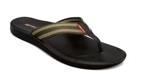 Ceyo 6100-13ı Haki Ortopedik Parmak Arası Erkek Terlik