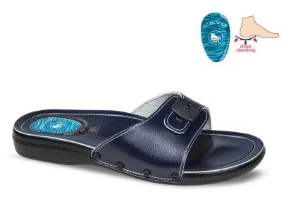 Ceyo 6300-1ı Lacivert Ortopedik Erkek Terlik