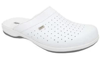 Ceyo 9846-1, Beyaz Sabo Ortopedik Erkek Terlik