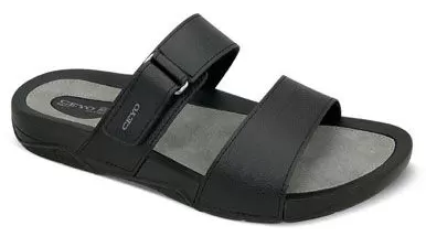 Ceyo 9877-1ı Siyah Ortopedik Erkek Terlik