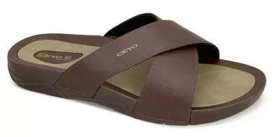 Ceyo 9877ı Kahve Ortopedik Erkek Terlik Ceyo 9877ı Kahve Ortopedik Erkek Terlik