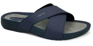 Ceyo 9877ı Lacivert Ortopedik Erkek Terlik Ceyo 9877ı Lacivert Ortopedik Erkek Terlik