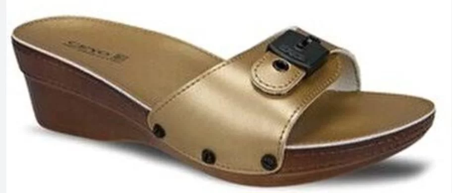 Ceyo 9927ı Minelli Topuklu Altın Ortopedik Kadın Terlik