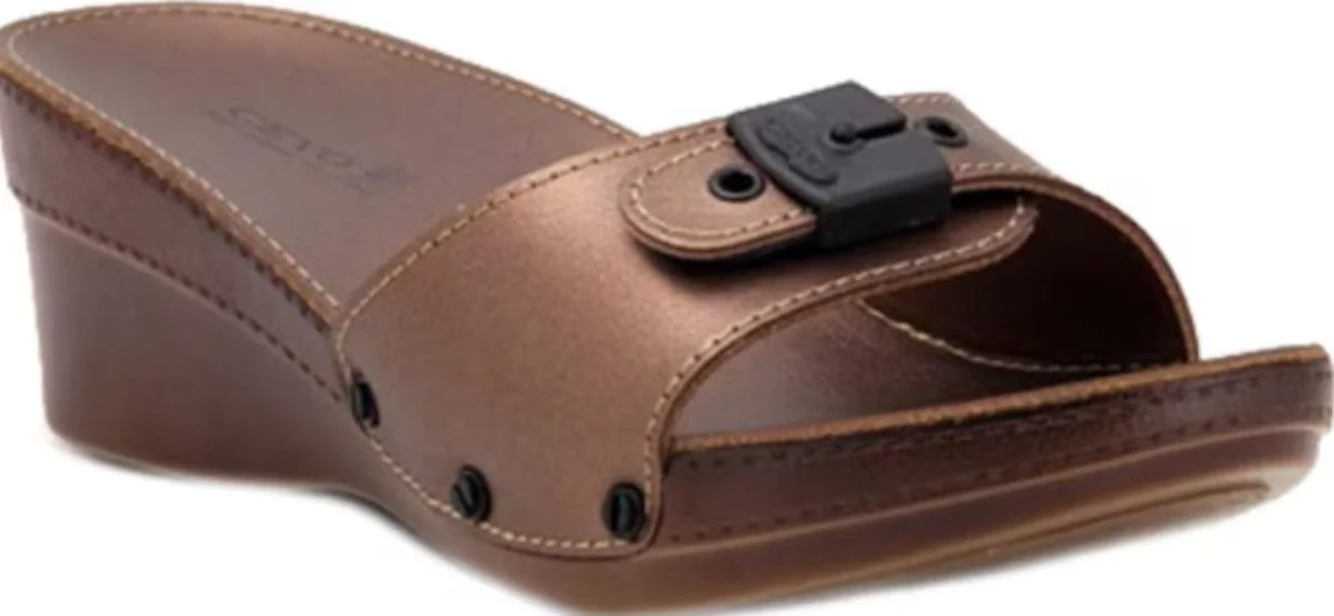 Ceyo 9927ı Minelli Topuklu Bakır Ortopedik Kadın Terlik