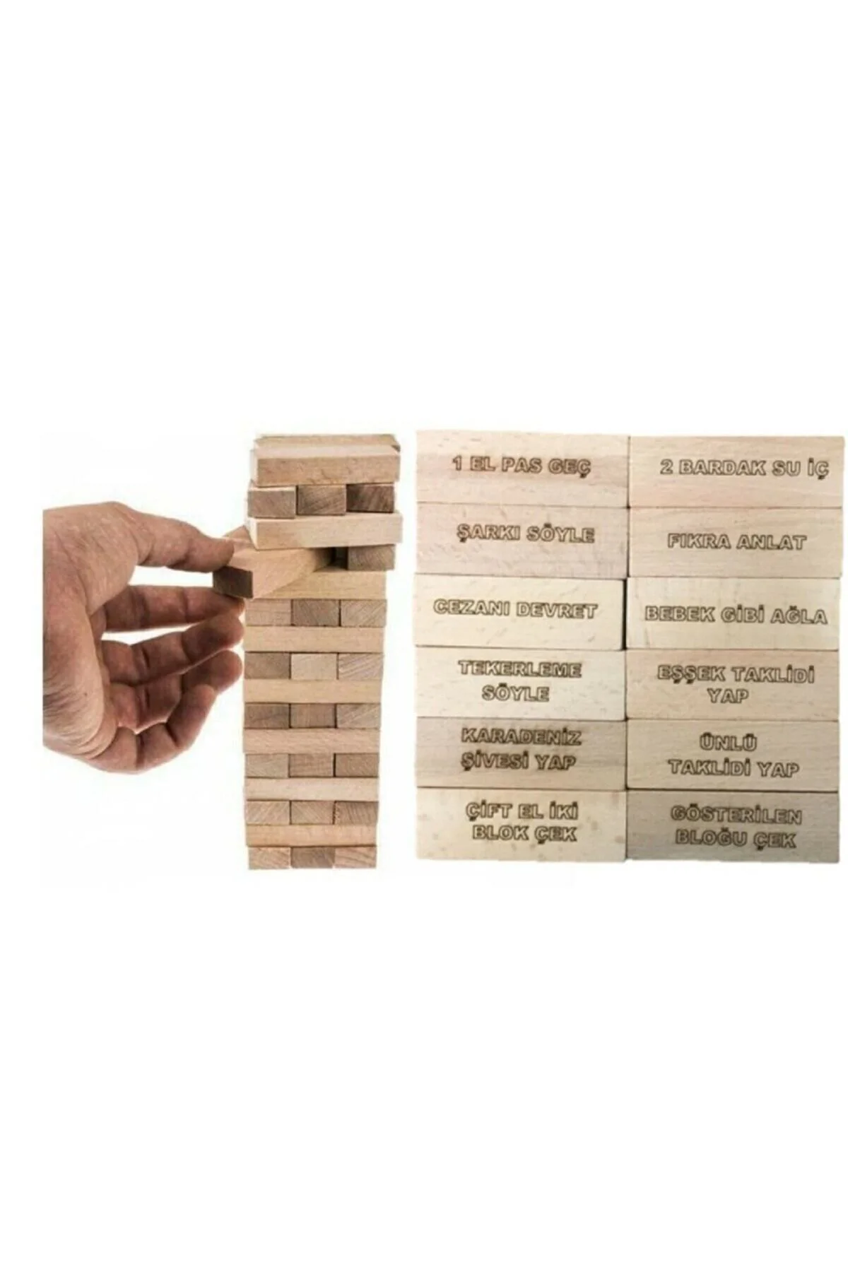 - Cezalı Jenga, Cezalı Denge Oyunu Yeni Versiyon V2
