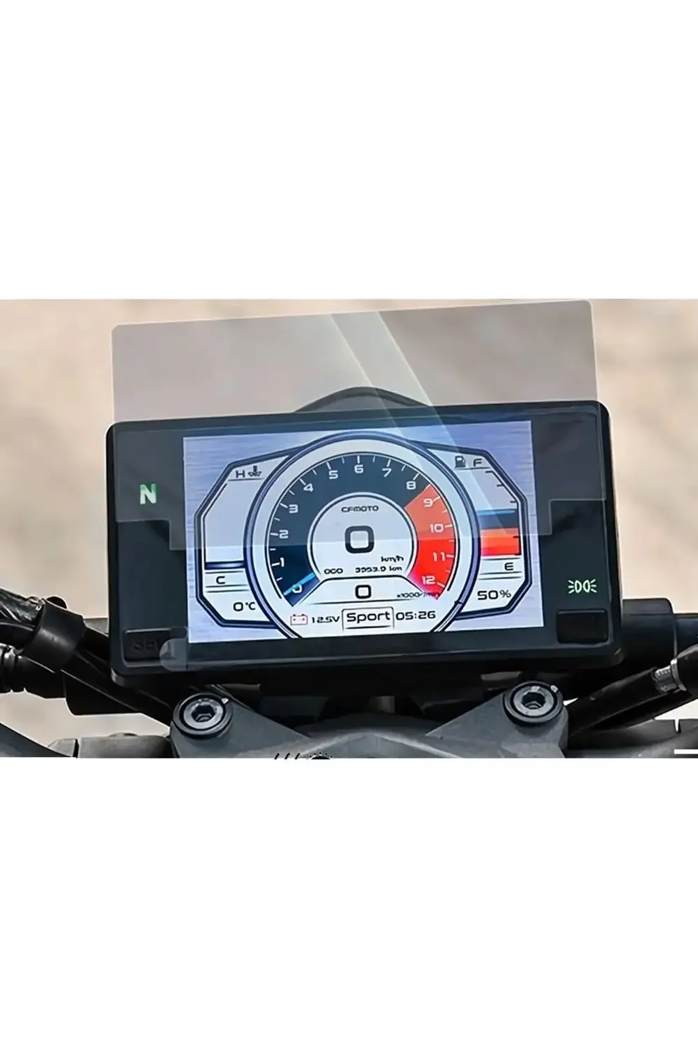Cf Moto Cf 250sr Tuşlu Dijital Gösterge Ekran Koruyucu Nano Film