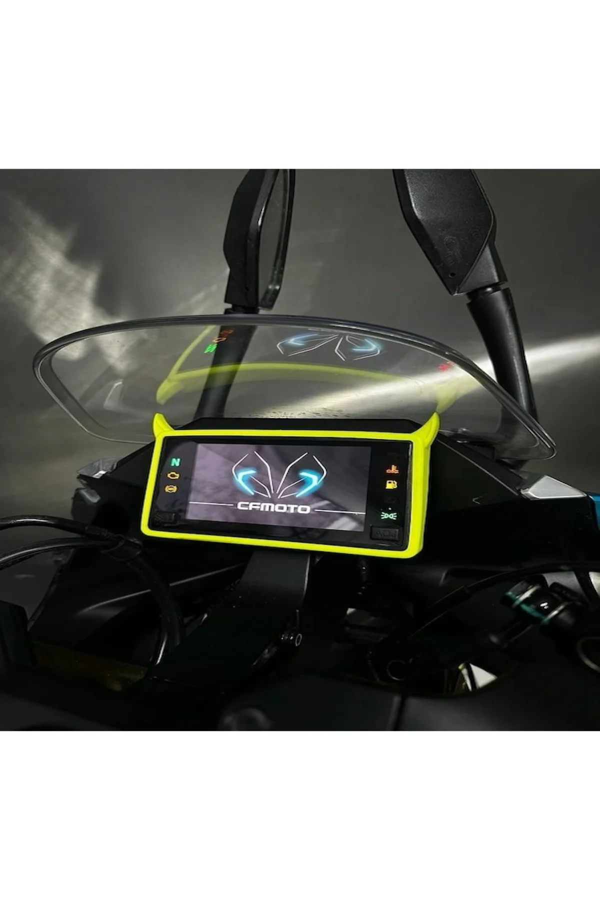 Cf Moto Nk250 Ve Sr250 2019-2023 Uyumlu Km Koruyucu Kılıf Sarı - Görsel 4