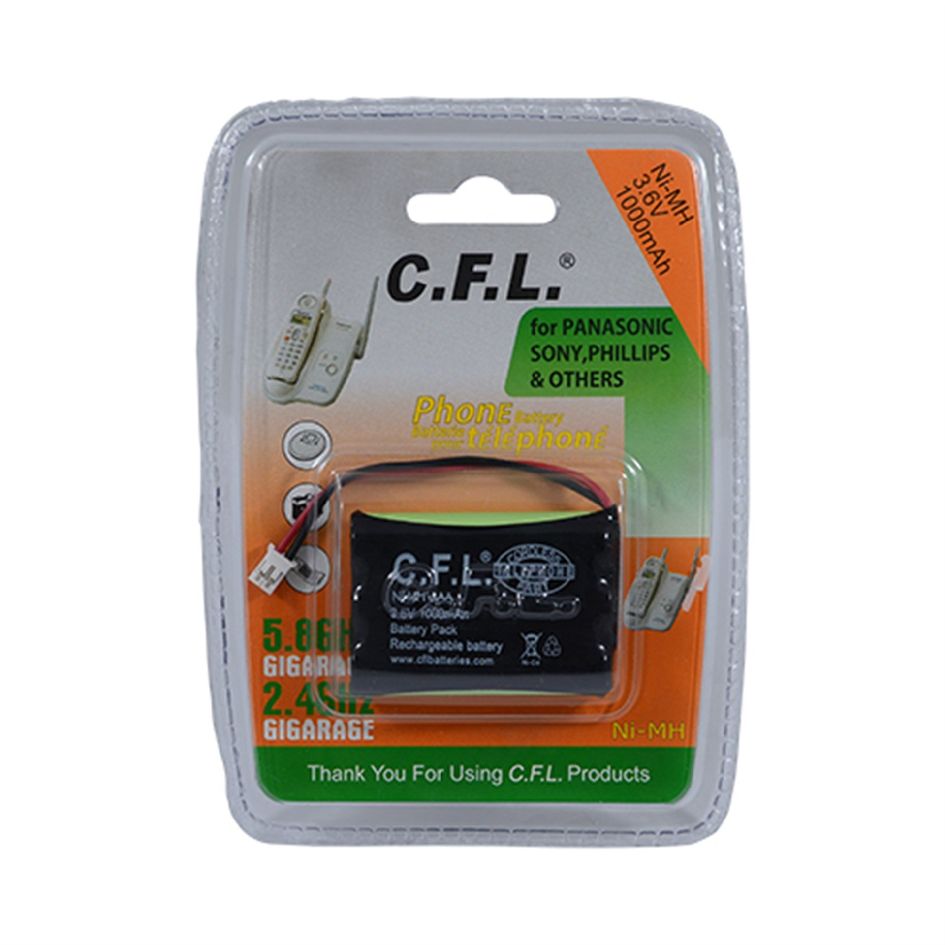 Cfl  3,6 V İnce 1000 Mah