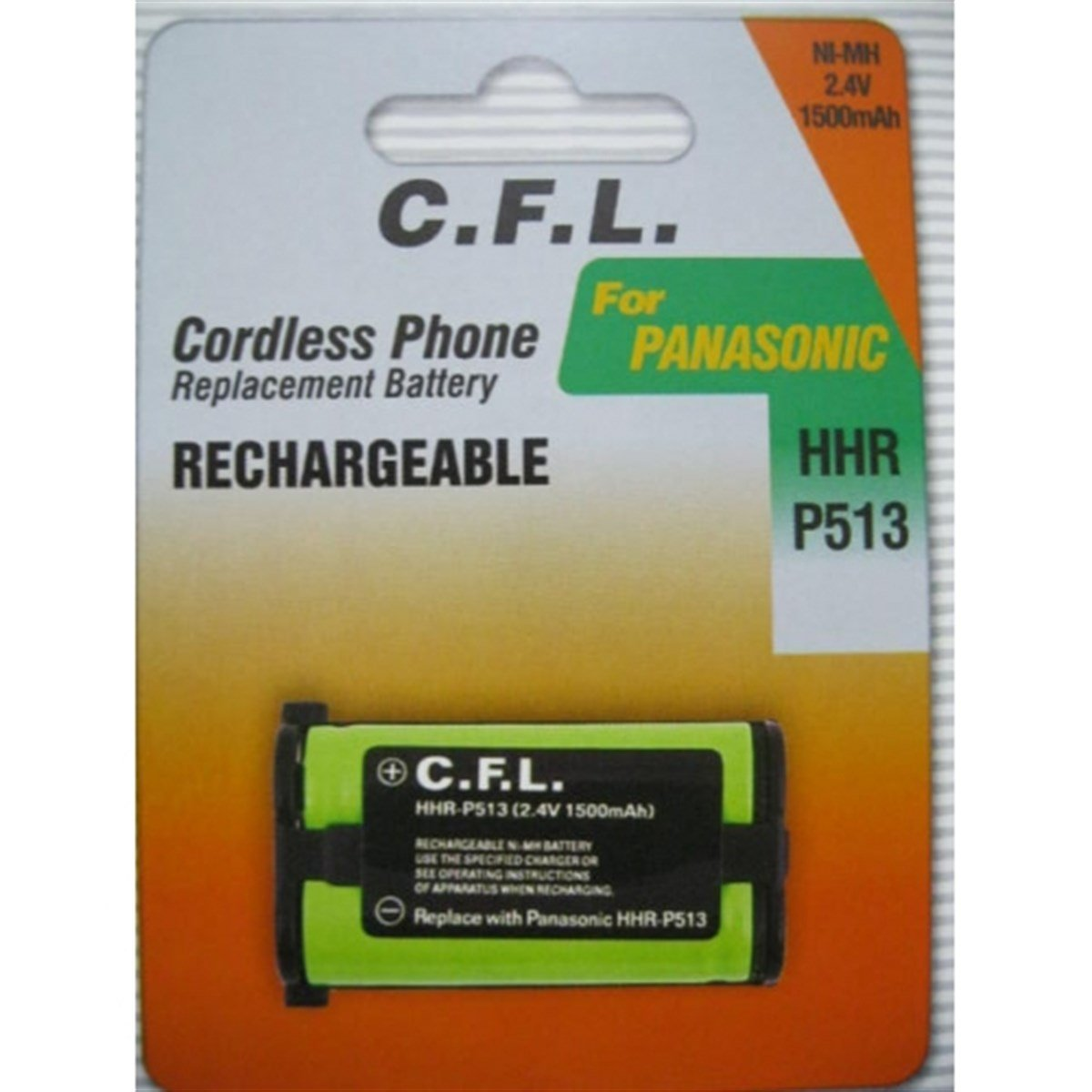 CFL P 513 2,4 1500 MAH.