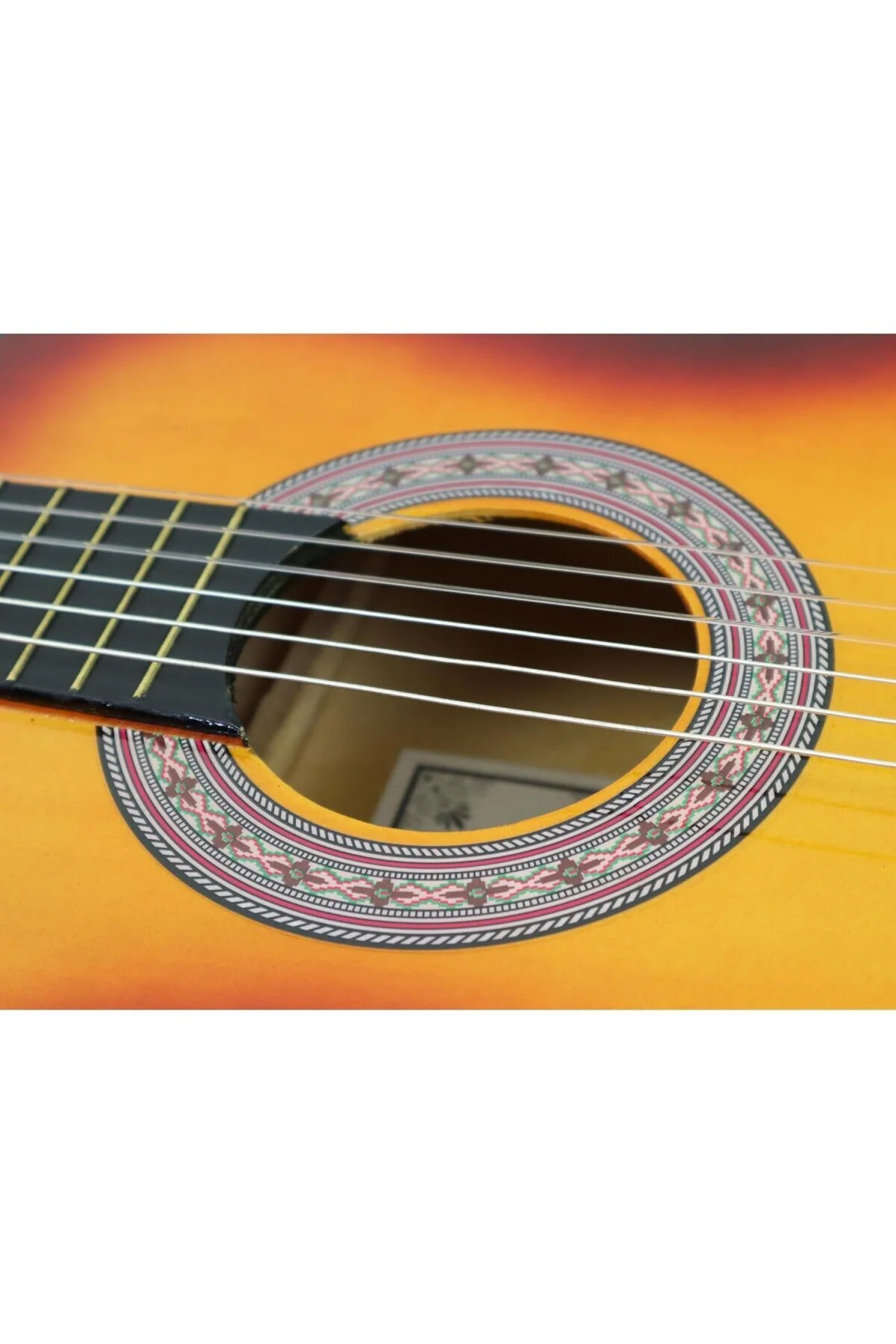 CG-3802 Klasik Gitar 100cm (Kılıf + Pena) - Sunburst