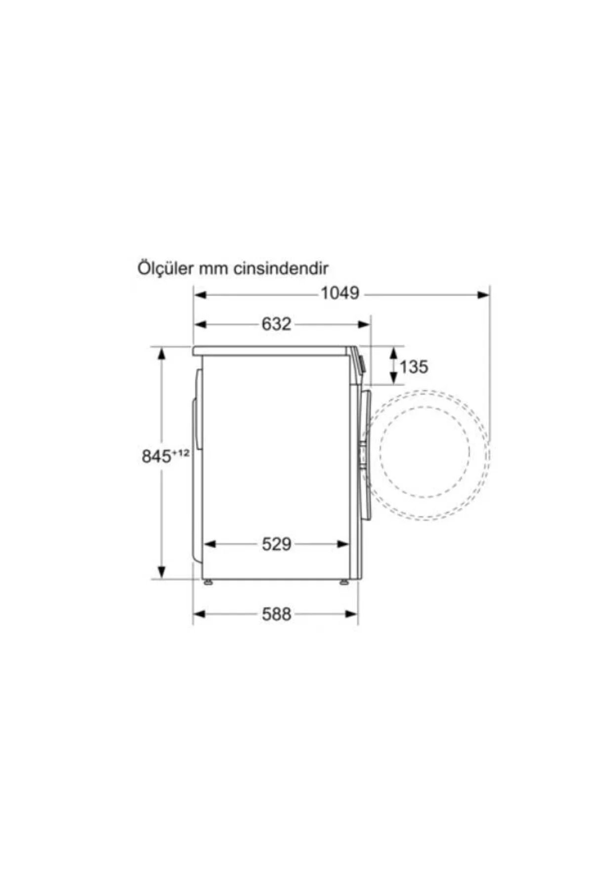 Cga2520xtr Çamaşır Mak-1200 Dev-10 Kg.gri