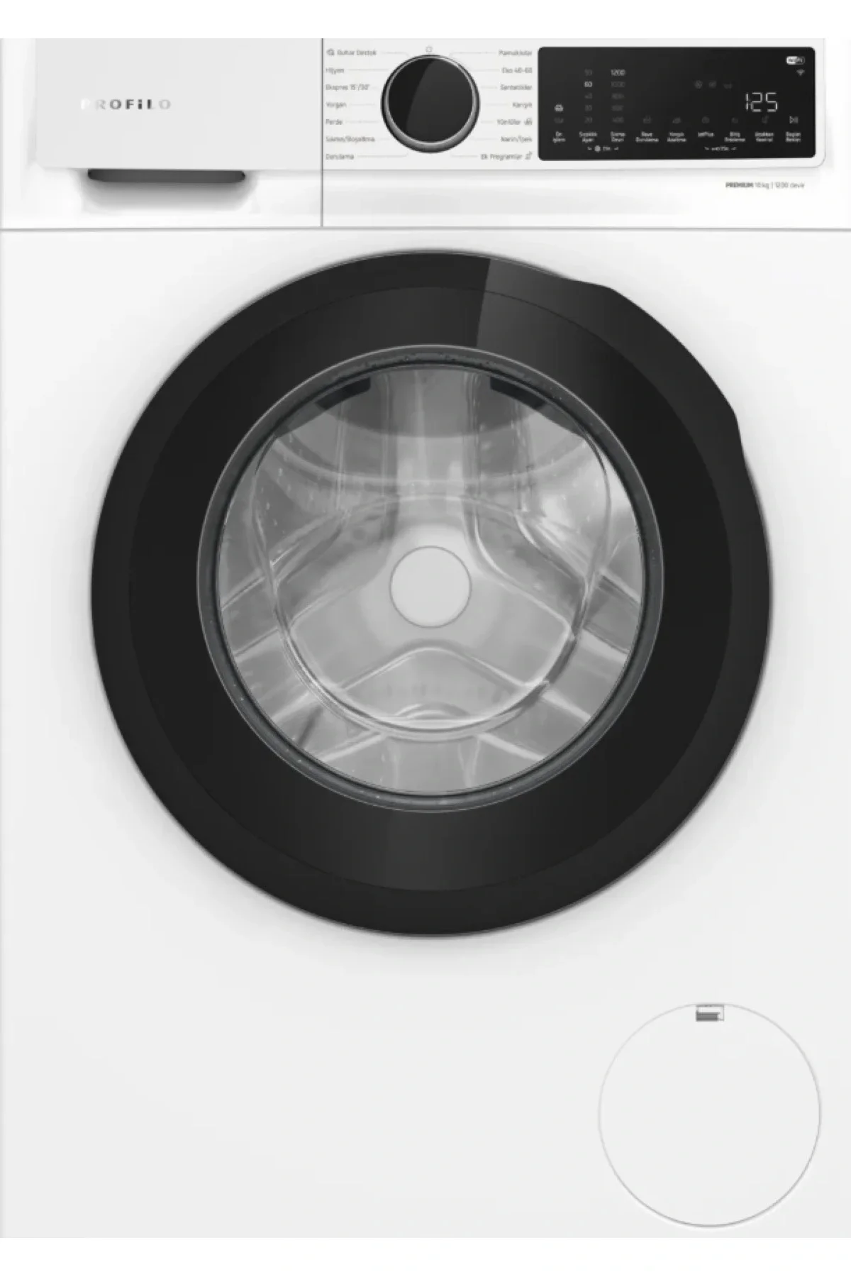 CGK252Z0TR 10 Kg 1200 Devir Wİ-Fİ li Çamaşır Makinesi