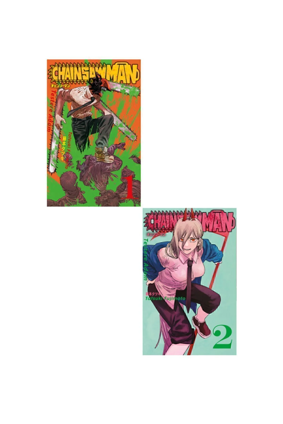 Chainsaw Man 1-2. Ciltler Manga Seti Chainsaw Man 1-2. Ciltler Manga Seti