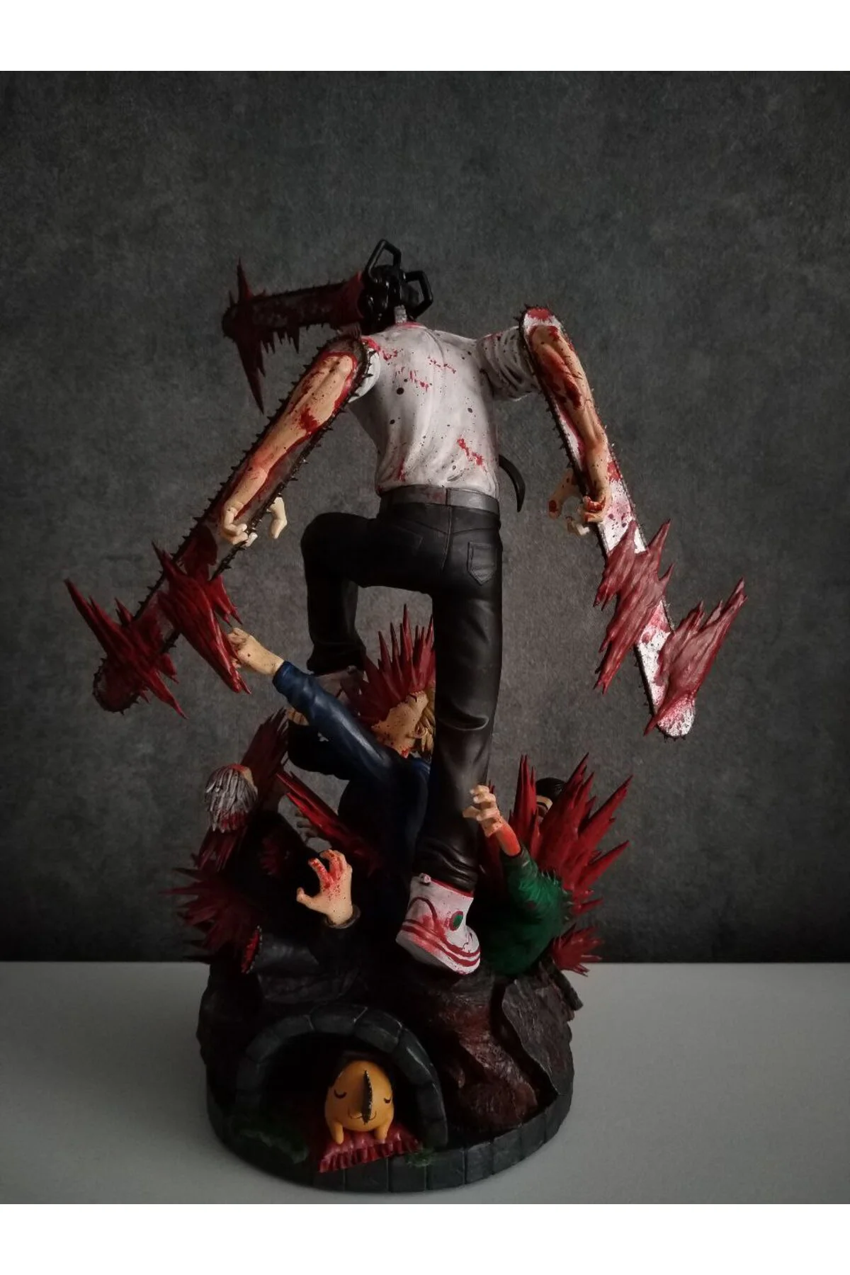Chainsaw Man Denji Boyalı Figür Büyük Boy 25CM