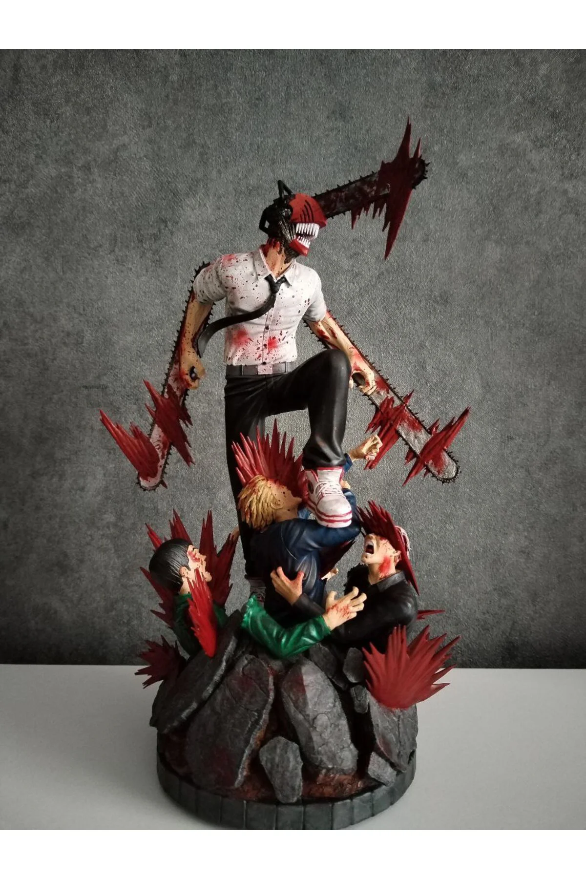 Chainsaw Man Denji Boyalı Figür Büyük Boy 25CM