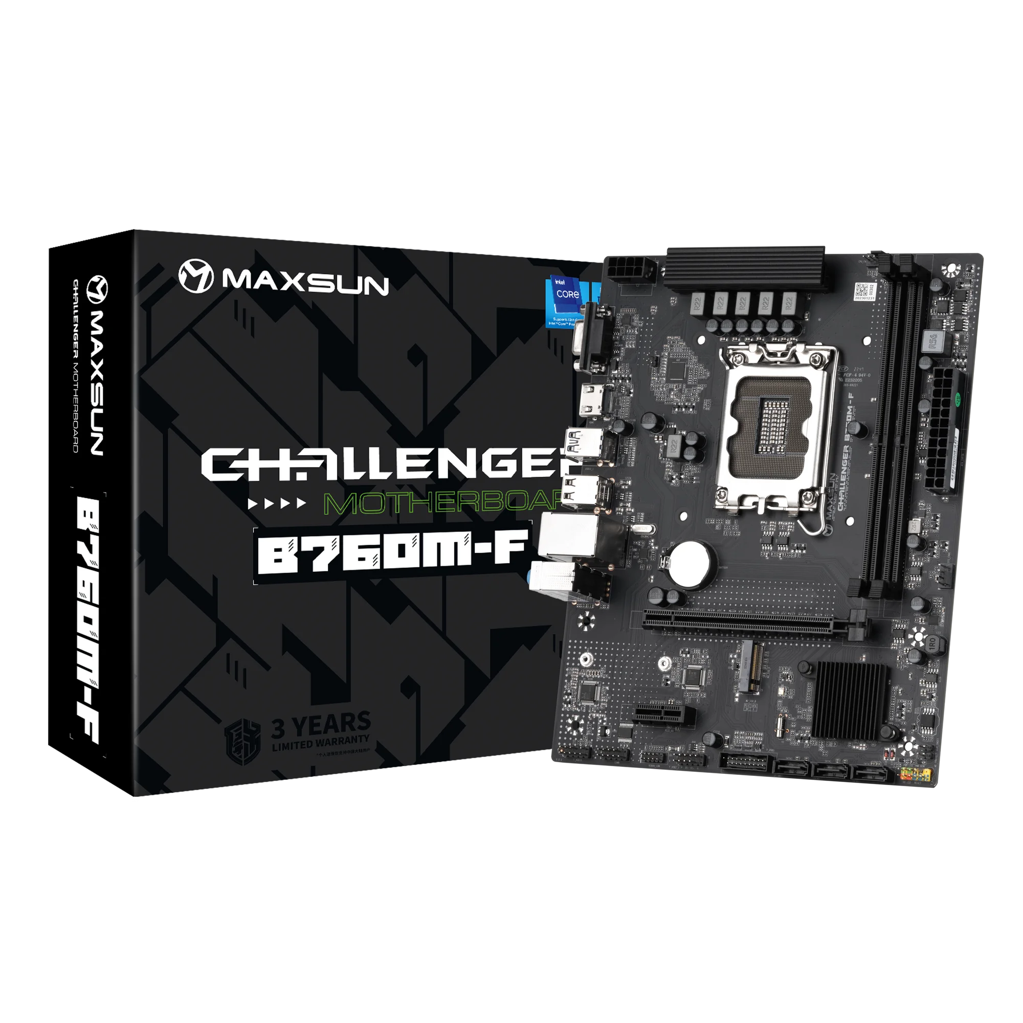 Challanger B760M-F LGA1700 DDR4 4266 Mhz M.2 HDMI mAtx Intel Anakart