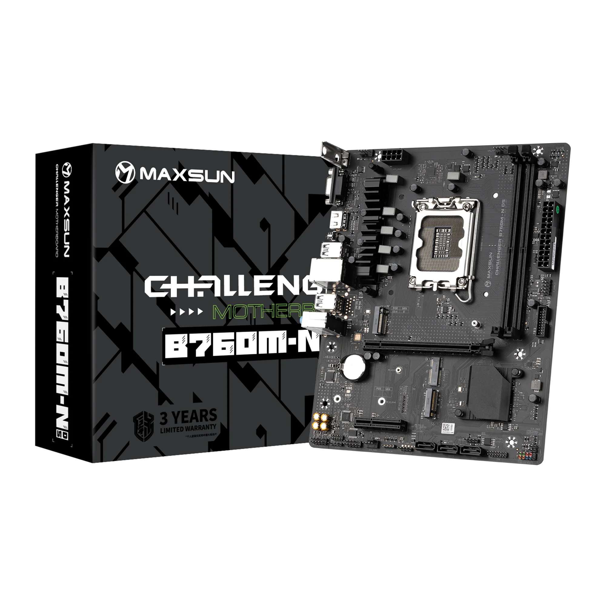 Challanger B760M-N D5 V2 LGA1700 DDR5 6000 Mhz M.2 HDMI mAtx Intel Anakart