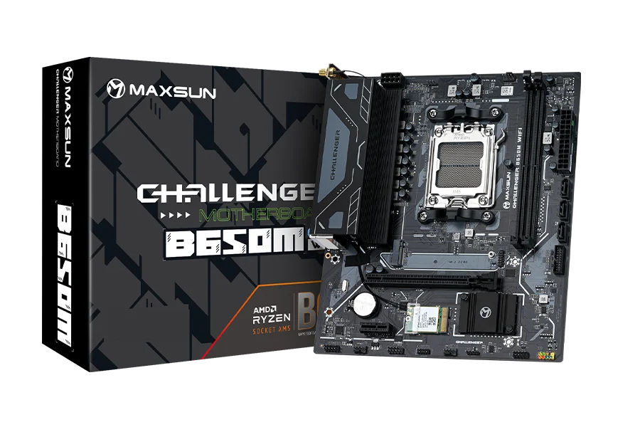 Challenger B650M WIFI V2 AM5 DDR5 6000 Mhz M.2 HDMI mAtx AMD anakart